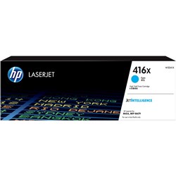 HP 416X TONER CARTRIDGE Cyan 6000 Pages