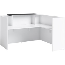 Sorrento Reception Counter Return Only 900W x 600D x 1150mmH All White