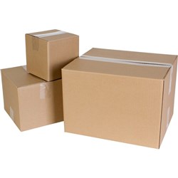 Cumberland Heavy Duty Shipping Box 368mm x 305mm x 254mm Brown