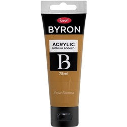 Jasart Byron Acrylic Paint 75ml Raw Sienna