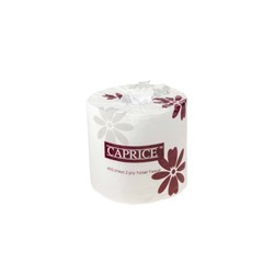 Caprice Toilet Paper Rolls 2 Ply 400 Sheets Pack Of 48