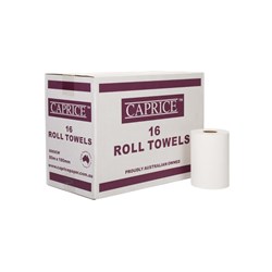 Caprice Paper Towel 1 Ply 80 Metres Carton Of 16