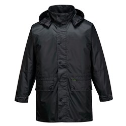 Portwest Carey Rain Jacket Large Black