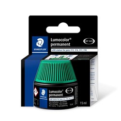 Staedtler Lumocolor 313 314 317 318 Permanent Pen Refill Station Green