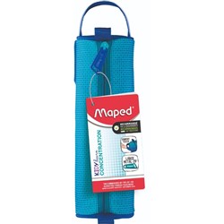 Maped Kidy Learn Concentration Pencil Case With Sensory Handle 75 x 240mm Blue