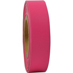 Rainbow Stripping Roll Ribbed 25mm x 30m Pink