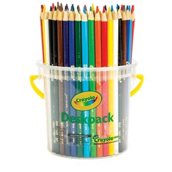 Crayola Coloured Pencils Deskpack Full Size Assorted Pack Of 48