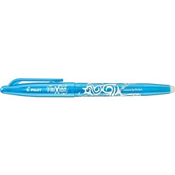 Pilot Frixion Ball Erasable Gel Ink Rollerball Fine 0.7mm Light Blue