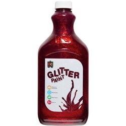 EC Glitter Paint 2 Litres Red