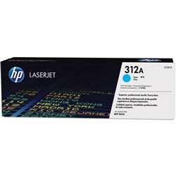 HP 312A TONER CARTRIDGE Cyan 2,700 Pages