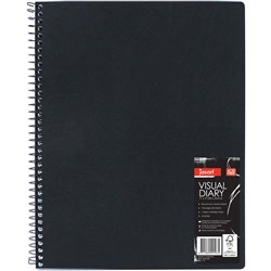 Jasart 603 Visual Diary 280x356mm 110gsm Single Wire 120 Page