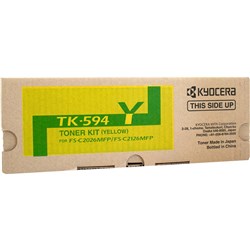 Kyocera TK-594Y Toner Cartridge Yellow