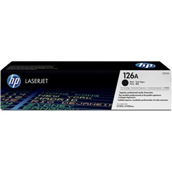 HP 126A LaserJet Toner Cartridge Black CE310A