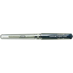 Uni-Ball UM153 Impact Signo Gel Rollerball Pen Broad 1mm Blue Black