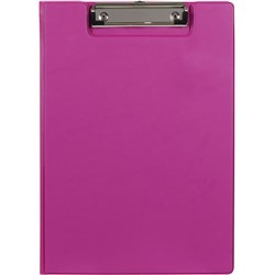Marbig PVC Clipfolder A4 Summer Colour Pink