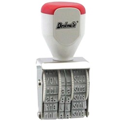 Deskmate Rubber Date Stamp 12 Year Band 4mm