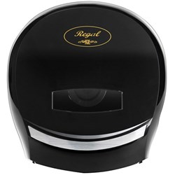 Regal Toilet Roll Dispenser Single Black