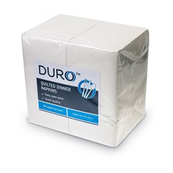 DURO QUILTED DINNER NAPKIN White Box 1000