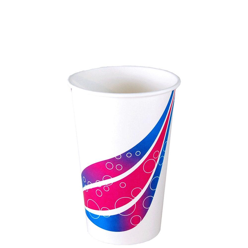 Disposable Kitchenware - Capri Milkshake Paper Cups 473ml 16oz Carton ...
