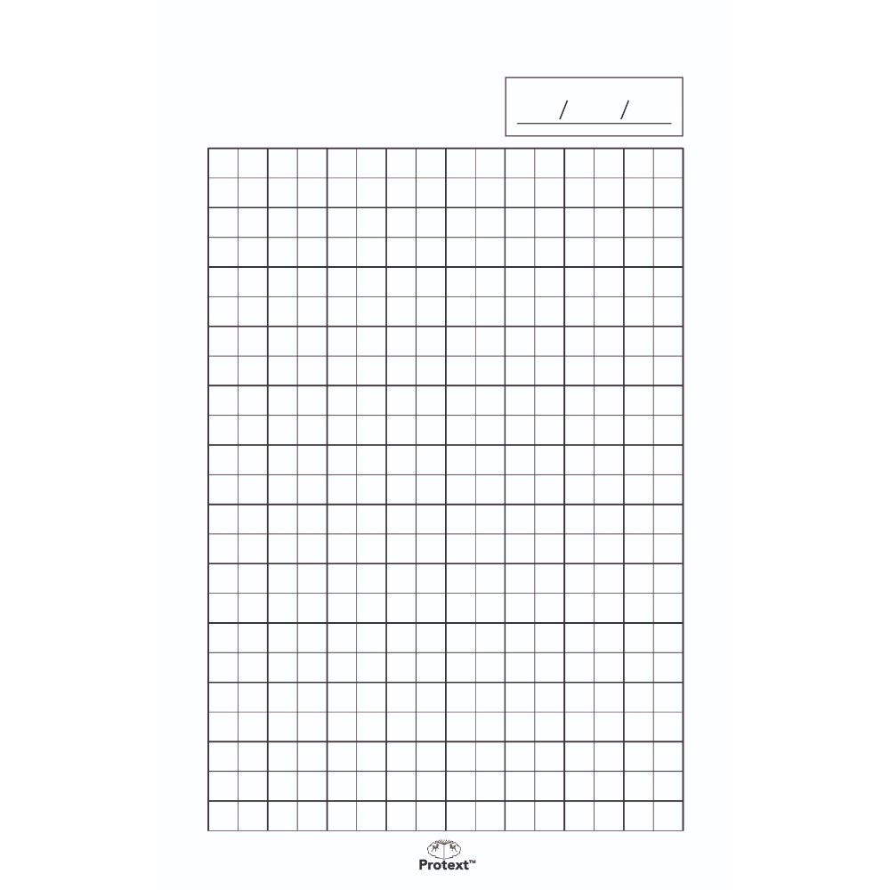 Pads - Protext Waterproof Graph Notebook A6 5mm Grid 50 Sheet Top ...